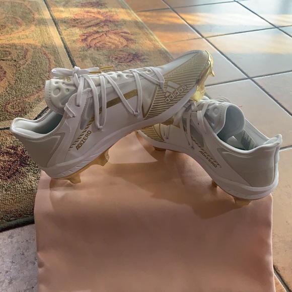 Adidas® AdiZERO® Afterburner 7 GOLD Baseball Cleat - Picture 7 of 15